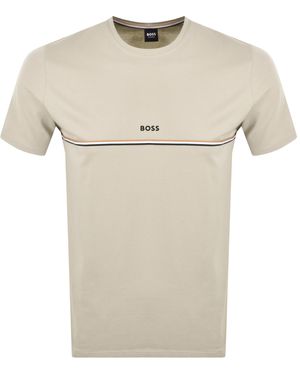 BOSS BUSINESS Boss Unique T Shirt - Natural