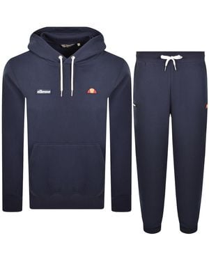 Ellesse Traccota Oh Hooded Tracksuit - Blue