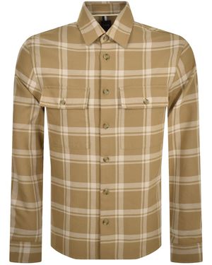 BOSS BUSINESS Boss C Owen Overshirt - Natural