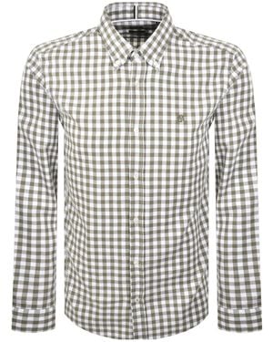 BOSS BUSINESS Boss H Roan Long Sleeve Shirt - White