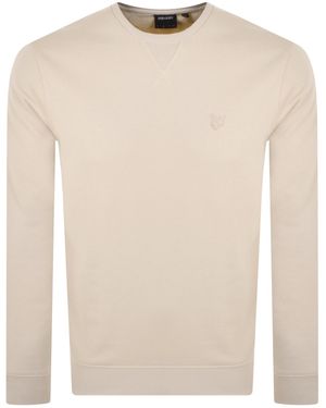 Lyle & Scott Crew Neck Sweatshirt - Natural