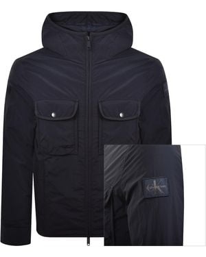 Calvin Klein Jeans Crinkle Puffer Jacket - Blue