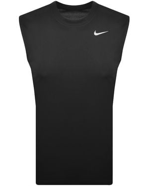 Nike Training Dri Fit Vest T Shirt - Black