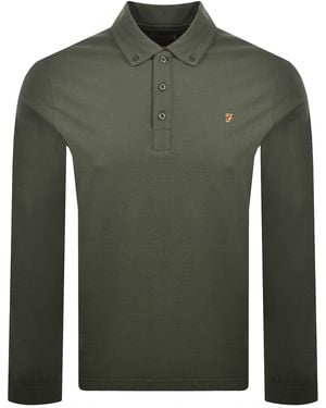 Farah Farah Irwin Polo T Shirt Rosemary - Green
