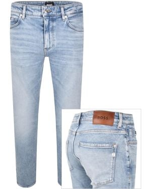 BOSS BUSINESS Boss H Delaware Slim Fit Jeans - Blue