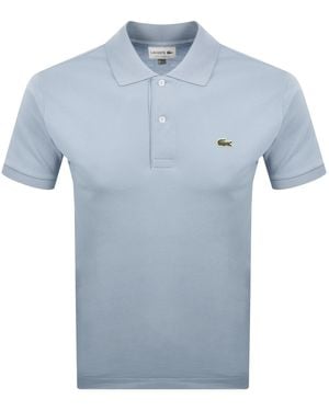 Lacoste Short Sleeved Polo T Shirt - Blue