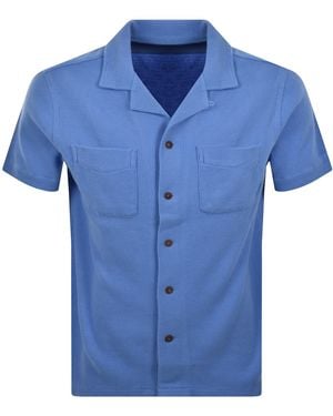 Ralph Lauren Short Sleeve Knit Shirt - Blue