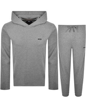 BOSS BUSINESS Boss Waffle Tracksuit - Grey
