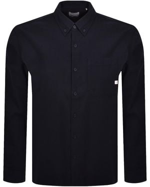 Farah Farah Netherton Cord Shirt - Blue