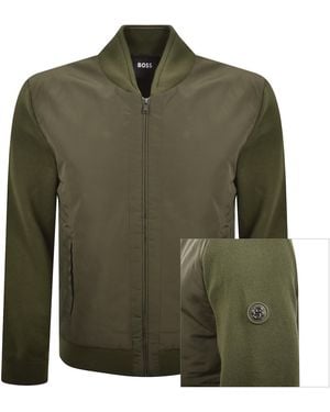BOSS BUSINESS Boss Levaio Hybrid Jacket - Green