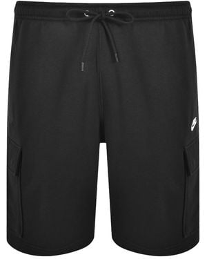 Nike Club Logo Cargo Shorts - Black