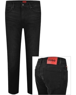 HUGO 708 Slim Jeans - Black