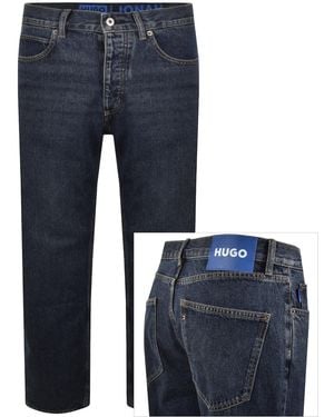 HUGO Straight Fit Jonah Jeans - Blue