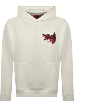 HUGO Dagethood Hoodie - White