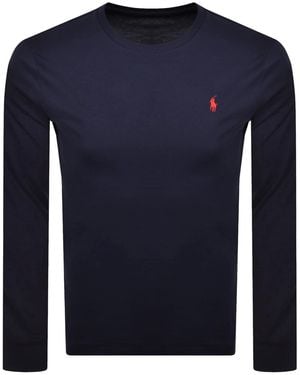 Ralph Lauren Long Sleeved T Shirt - Blue