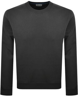 Sandbanks Badge Logo Sweatshirt - Black