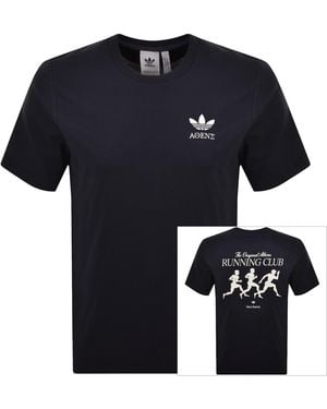 adidas Originals Gres Running T Shirt - Blue