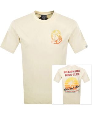 BBCICECREAM Resort T Shirt Ecru - Natural
