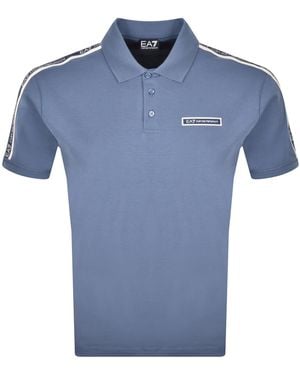 EA7 Emporio Armani Polo T Shirt - Blue