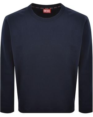 DIESEL Willy D Core Lightweight Sweatshirt - Blue