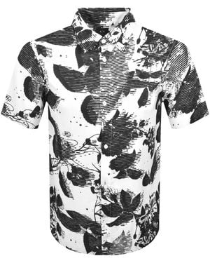 ARMANI EXCHANGE Short Sleeve Shirt - Black