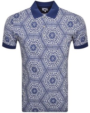 Pretty Green Anaheim Polo T Shirt - Blue