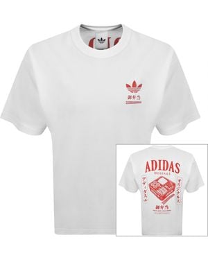 adidas Originals Bentobox T Shirt - White