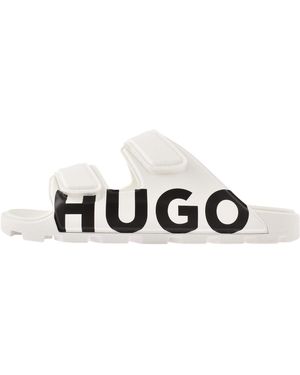 HUGO Evander Sliders - White