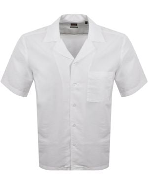 BOSS Boss Rayer M Short Sleeve Shirt - Grey