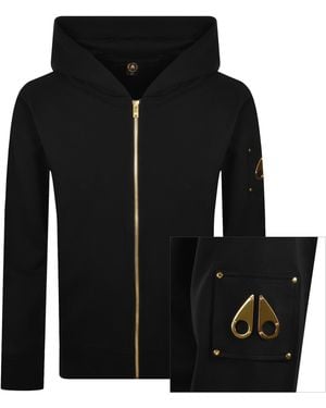 Moose Knuckles Snyder Zip Hoodie - Black
