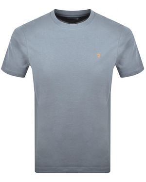 Farah Farah Danny Regular Fit T Shirt - Blue