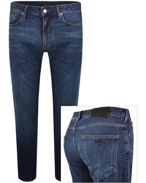 Armani Emporio J06 Slim Fit Jeans - Blue