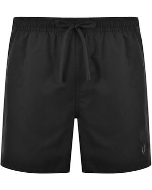 Fred Perry Swim Shorts - Black