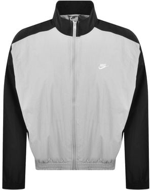 Nike Club Oversized Woven Track Jacket - Grey