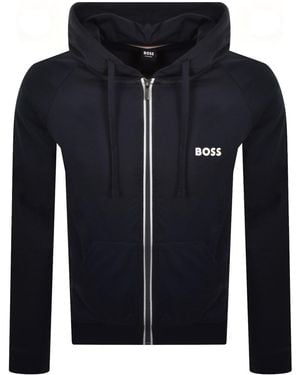 BOSS BUSINESS Boss Lounge Authentic Hoodie - Blue