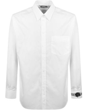 Moschino Office Inspiration Watch Shirt - White