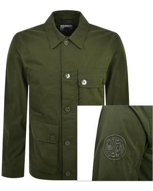 Pretty green wool button up jacket store
