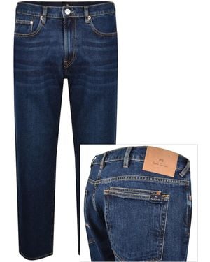 Paul Smith Relaxed Tapered Jeans Dark - Blue