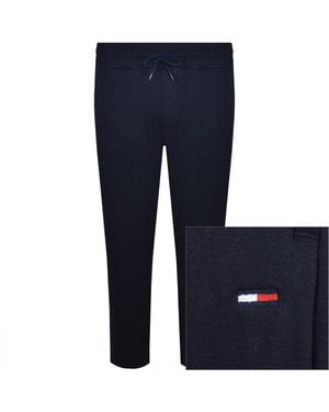Tommy Hilfiger Slim Fit Badge Joggers - Blue