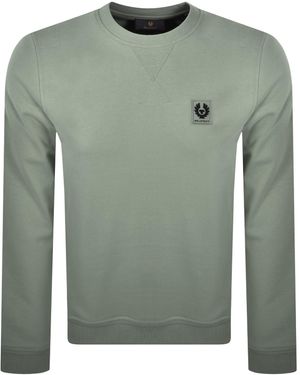 Belstaff Crew Neck Sweatshirt - Green
