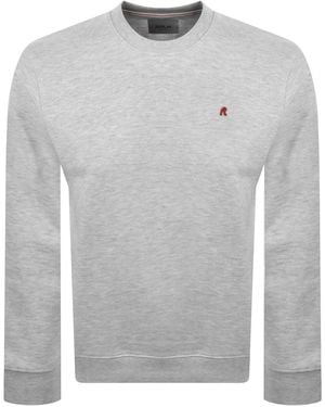 Replay Crew Neck Sweatshirt - Grey