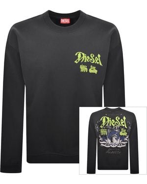 DIESEL S-Boxt Aa2 Sweatshirt - Gray