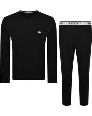 Lacoste Long Lounge Set - Black