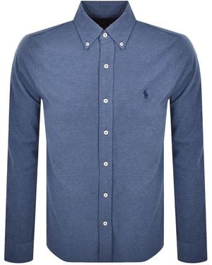 Ralph Lauren Featherweight Mesh Shirt - Blue