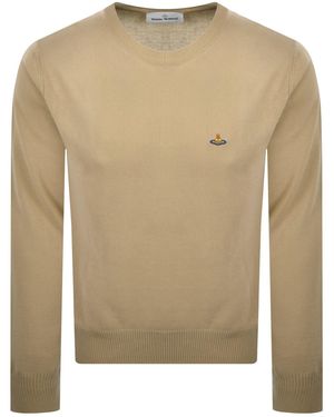 Vivienne Westwood Alex Round Neck Jumper - Natural