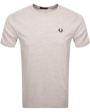 Fred Perry Crew Neck T Shirt - Gray