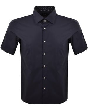 BOSS BUSINESS Boss H Joe Kent Shirt - Blue
