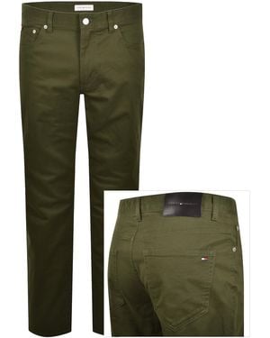 Tommy Hilfiger Denton Twill Trousers - Green