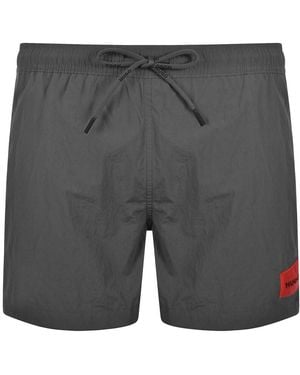 HUGO Dominica Swim Shorts - Grey