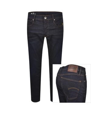 G-Star G-Star 3301 Tapered Jeans Dark Wash - Blue